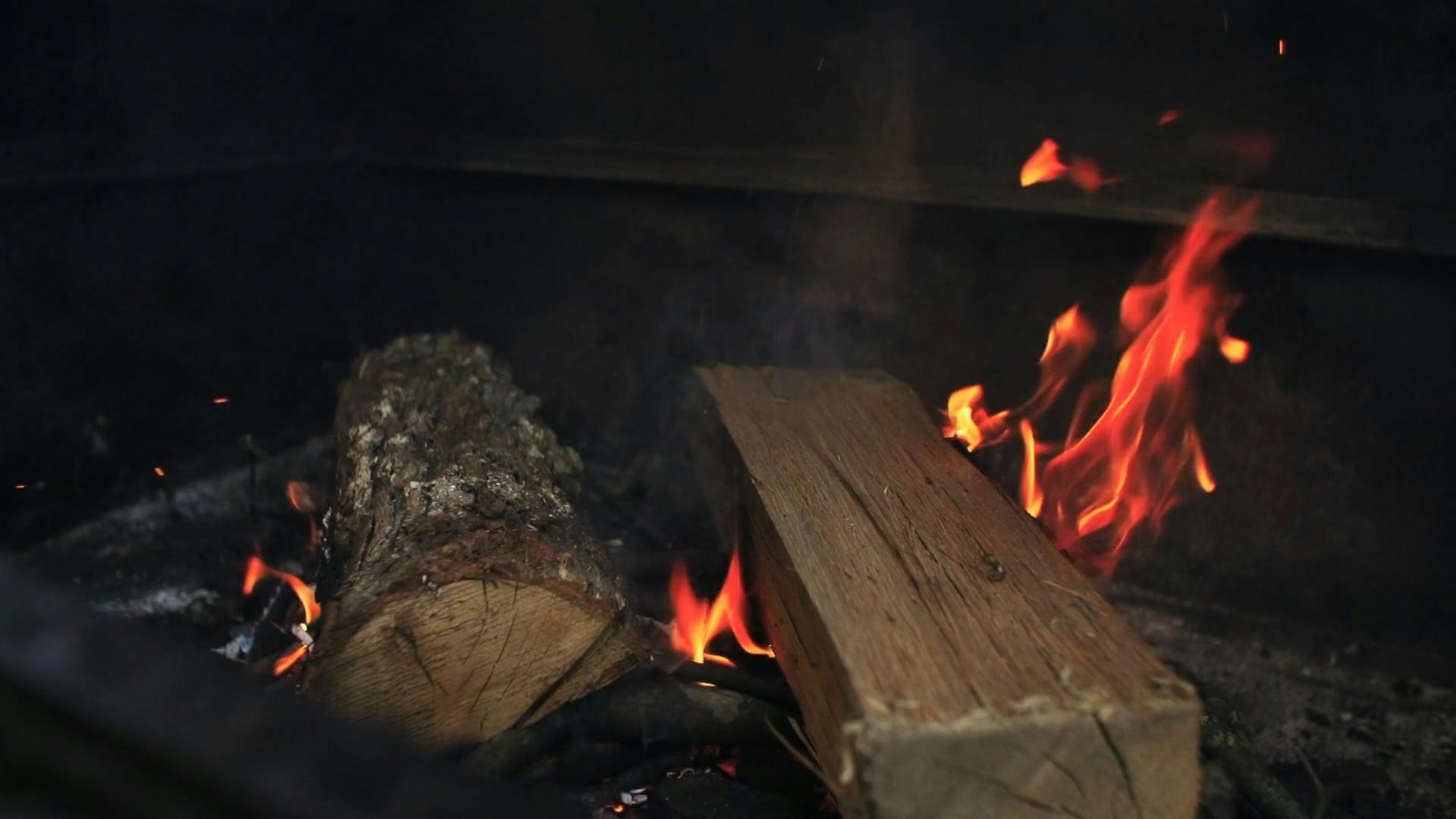 Burning Firewoods · Free Stock Video