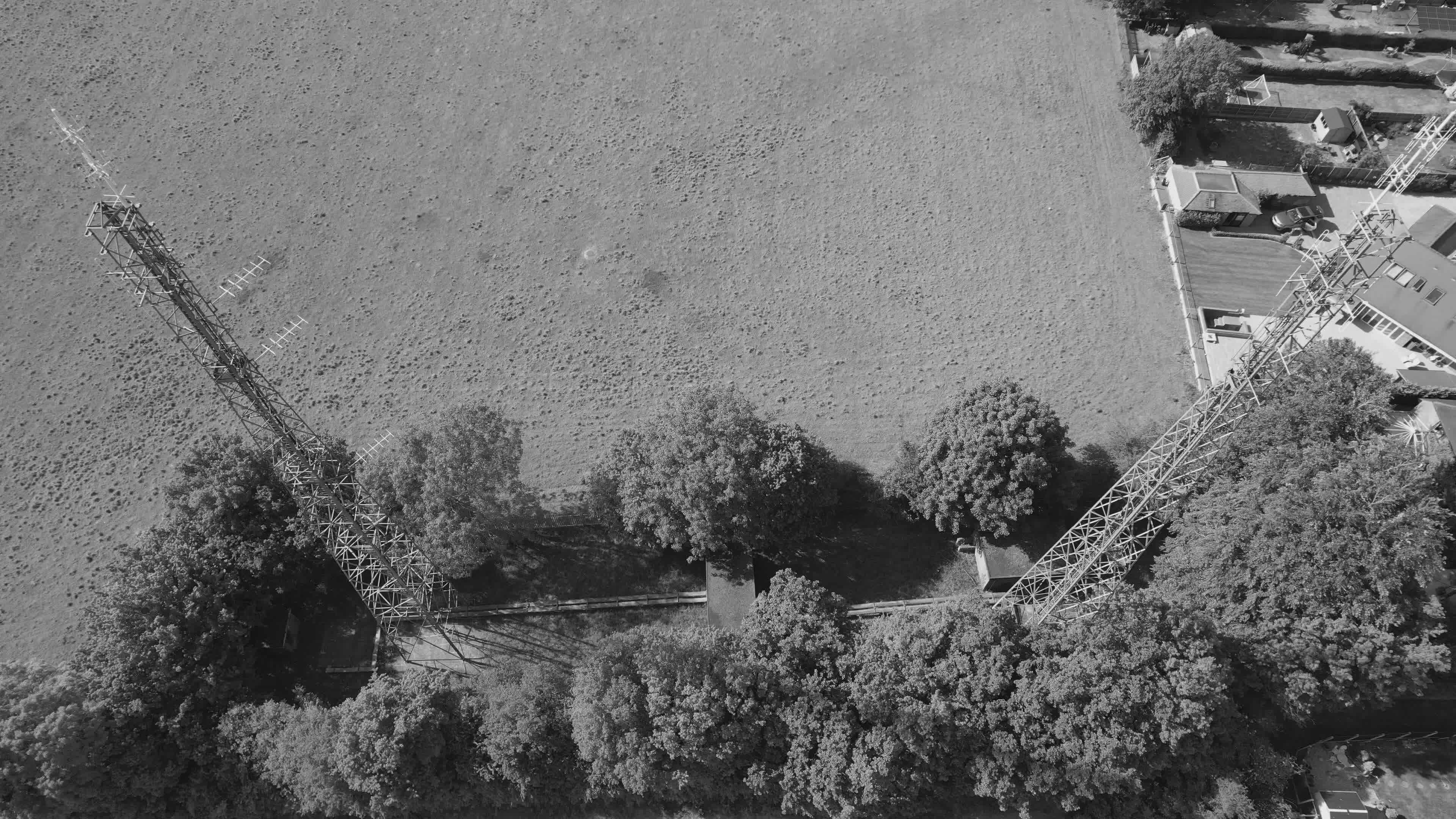 Scenic Aerial View of Rural Landscape Free Stock Video Footage, Royalty ...