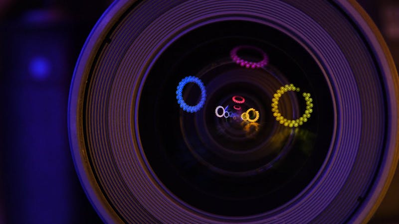 An Animation Of Assorted Colored Lights Free Stock Video Footage ...