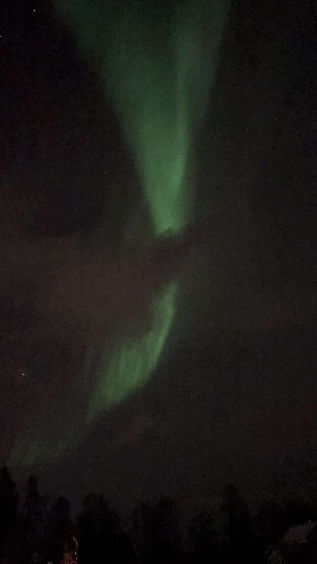 Stunning Northern Lights Display Night Sky Free Stock Video Footage ...