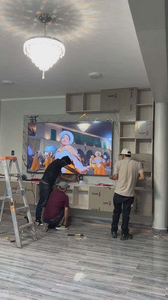 全屋定制安装工地视频素材