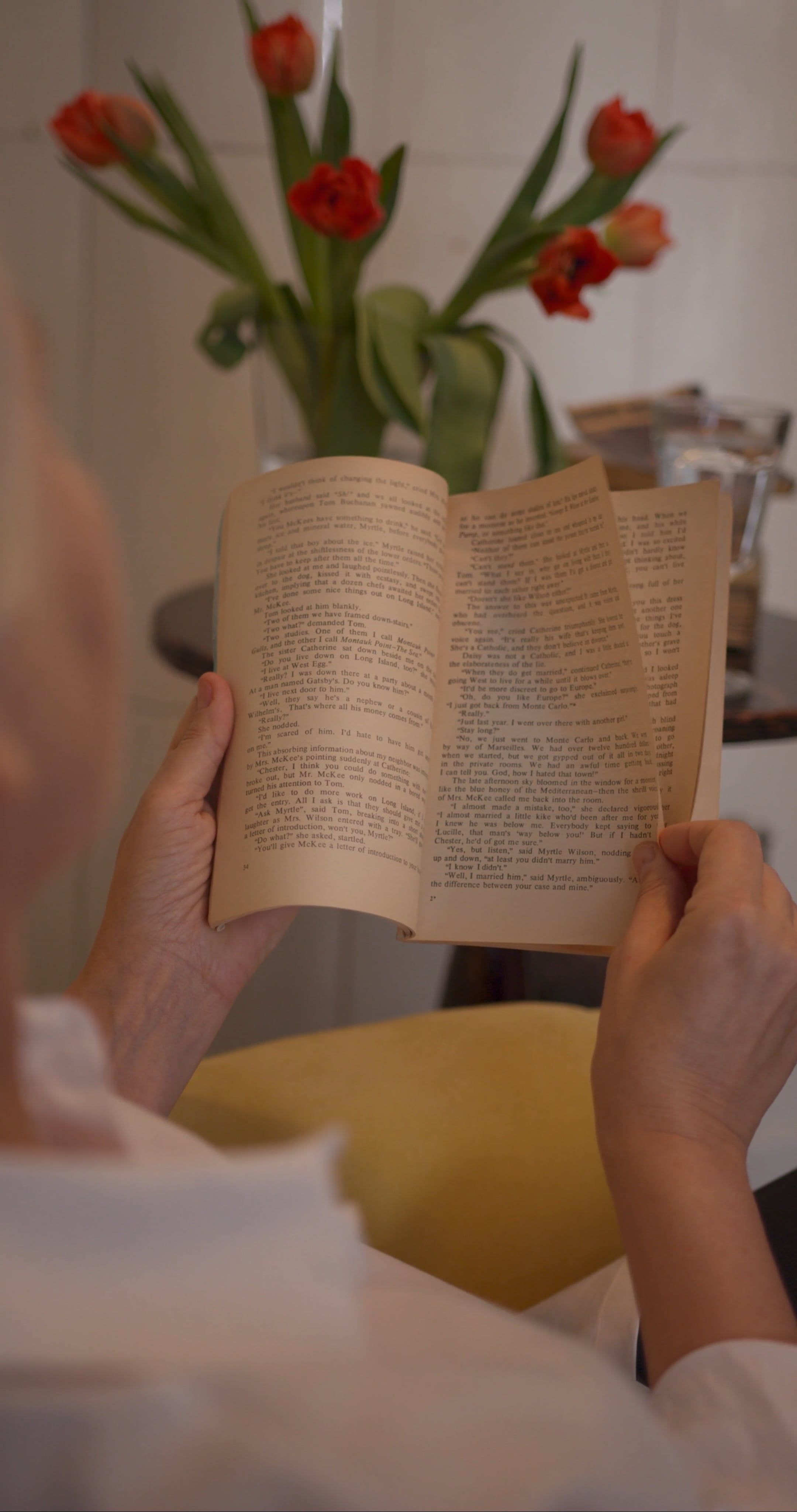 A Woman Reading A Book Free Stock Video Footage, Royalty-Free 4K & HD ...