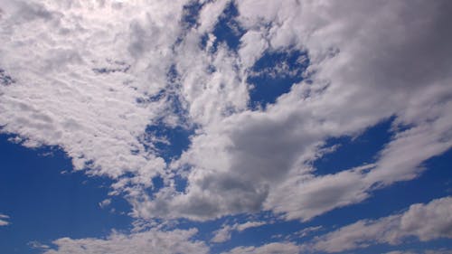 Time-lapse of Moving Clouds