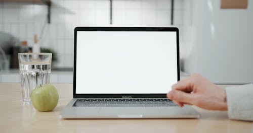 Close-up Footage Of A Macbook Pro Laptop