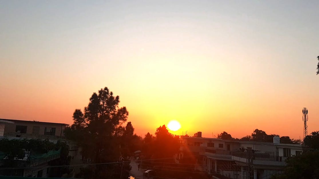 Time Lapse Video Footage Of The Sunset · Free Stock Video