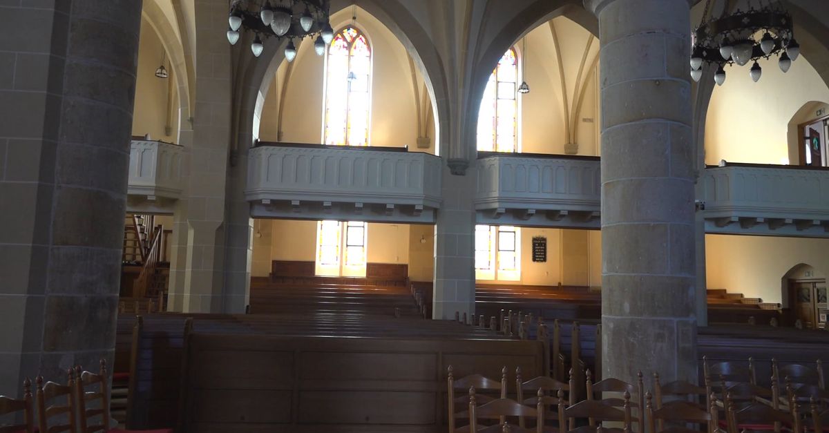 Balcony Inside A Church Free Stock Video Footage, Royalty-Free 4K & HD ...