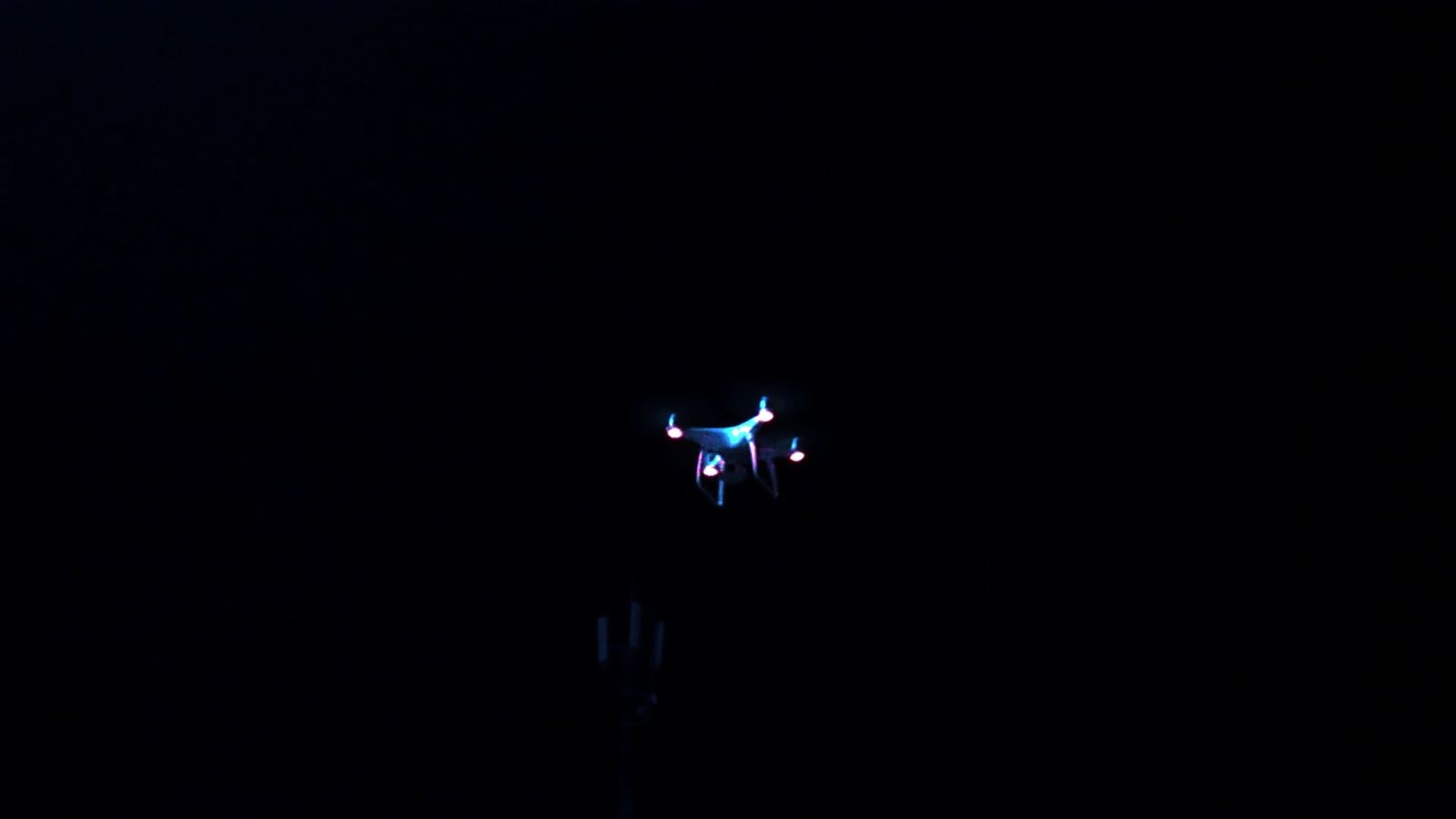 Drone at night
