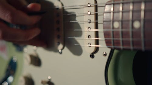 Close Up Footage Of A Person Playing A Guitar Free Stock Video Close Up Footage Of A Person Playing A Guitar Free Stock Video