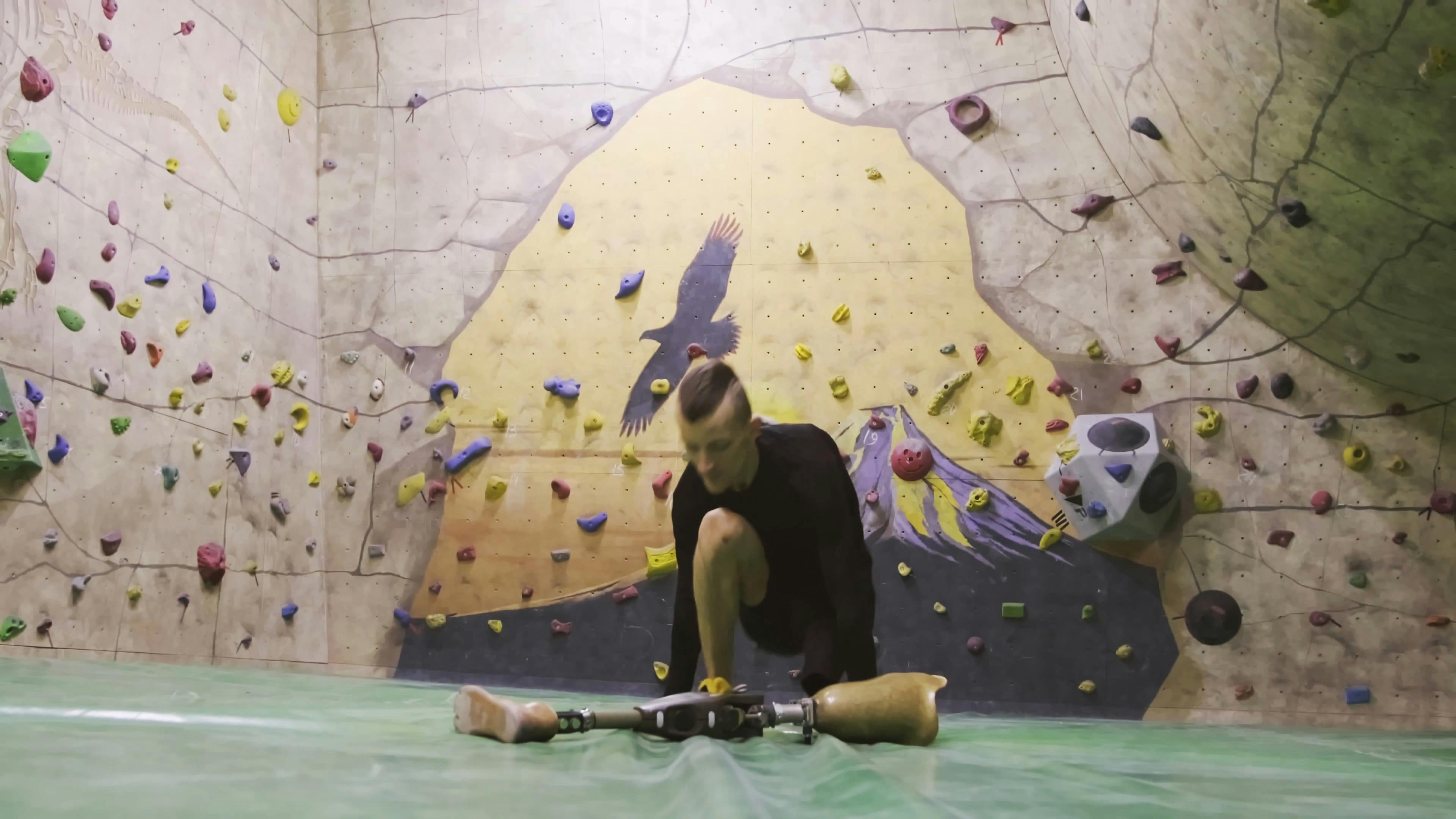 A Man Standing without Support Free Stock Video Footage, RoyaltyFree