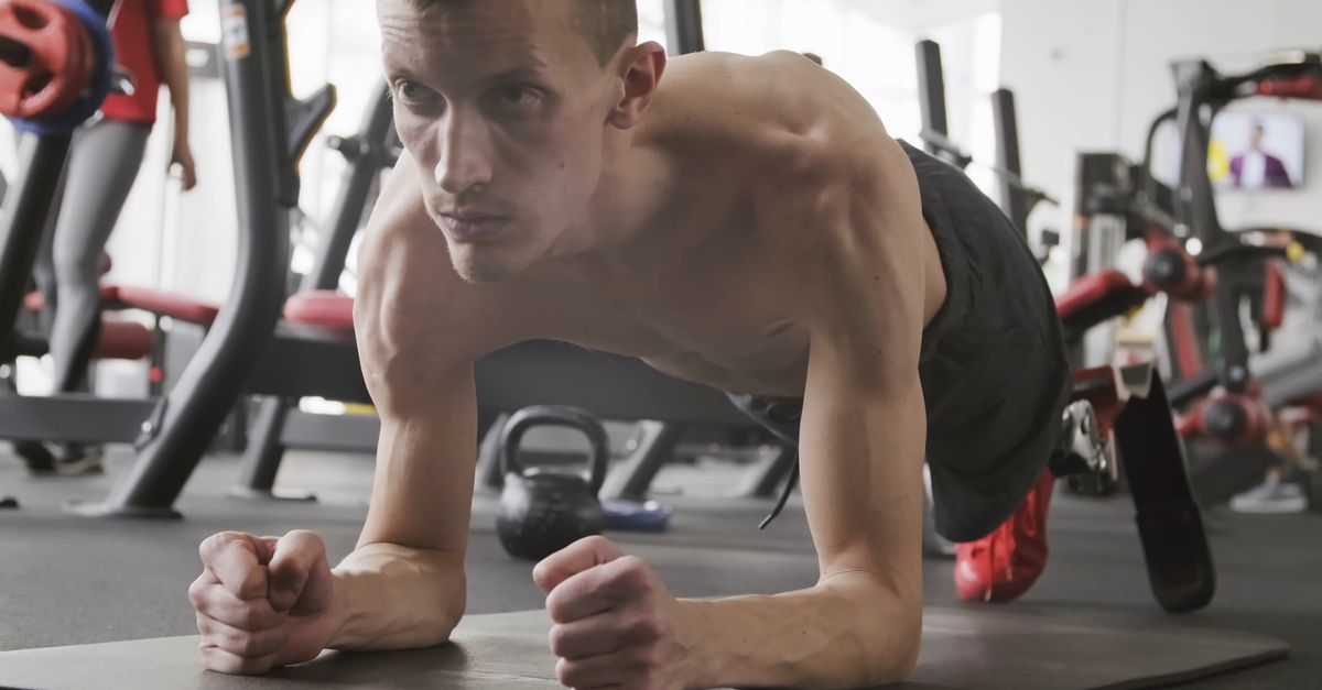 Man Exercising With Power And Energy Free Stock Video Footage, Royalty ...