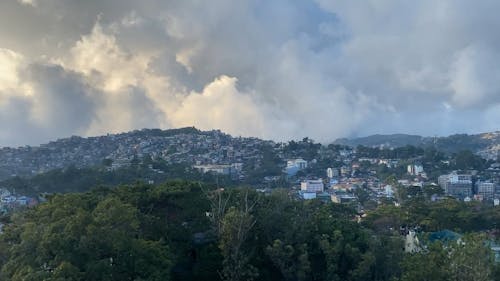 Time-Lapse of a Town during Daylight