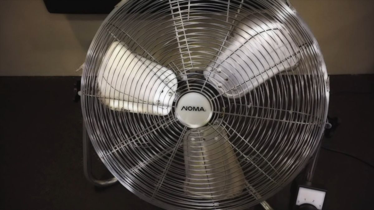 Close-up Footage Of An Electric Fan Free Stock Video Footage, Royalty ...