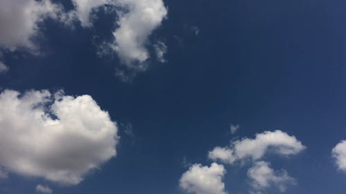 Time-Lapse Video of Clouds in the Sky