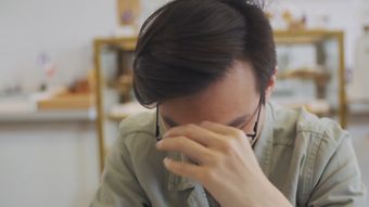 中国辛苦 工作 失望 烦恼 没钱视频素材