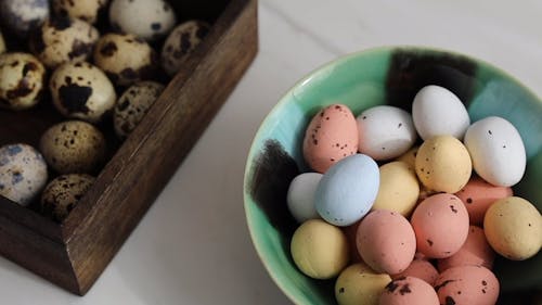 Quail Eggs and Easter Eggs
