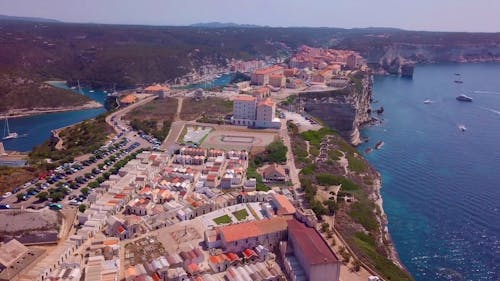 A Town On Top Of The Coastal Mountains