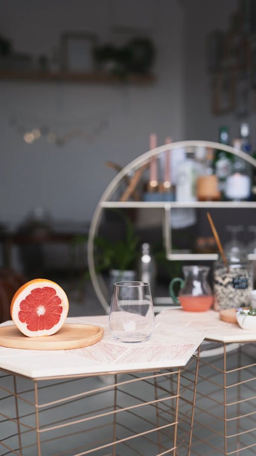 Preparing A Cocktail Drink