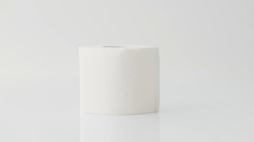 A Tissue Roll Paper In An Animated Video