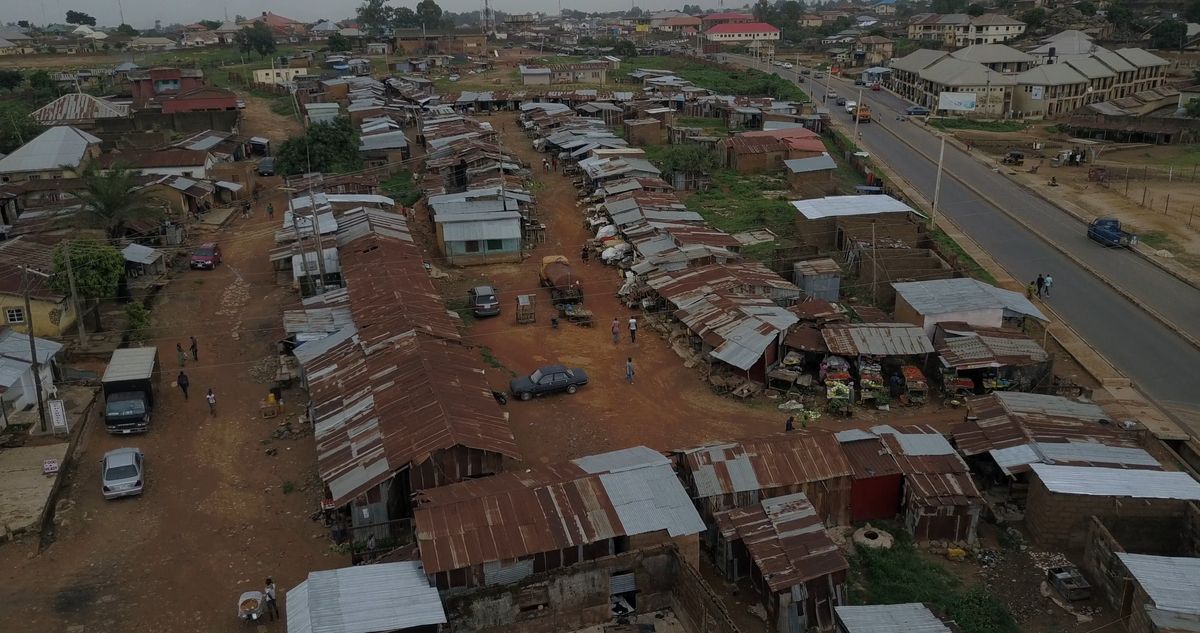 Poor Locality Aerial Footage of a Poor Community Free Stock Video Footage, Royalty ...