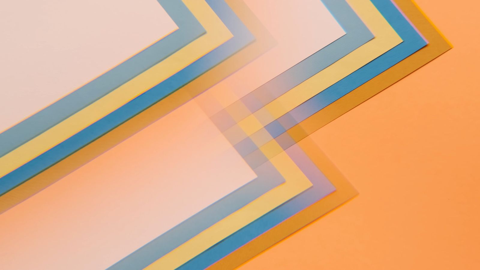 Rotating Colored Papers In Animation Free Stock Video Footage, Royalty ...