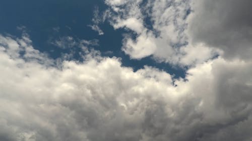Time-Lapse Video of Gray Clouds