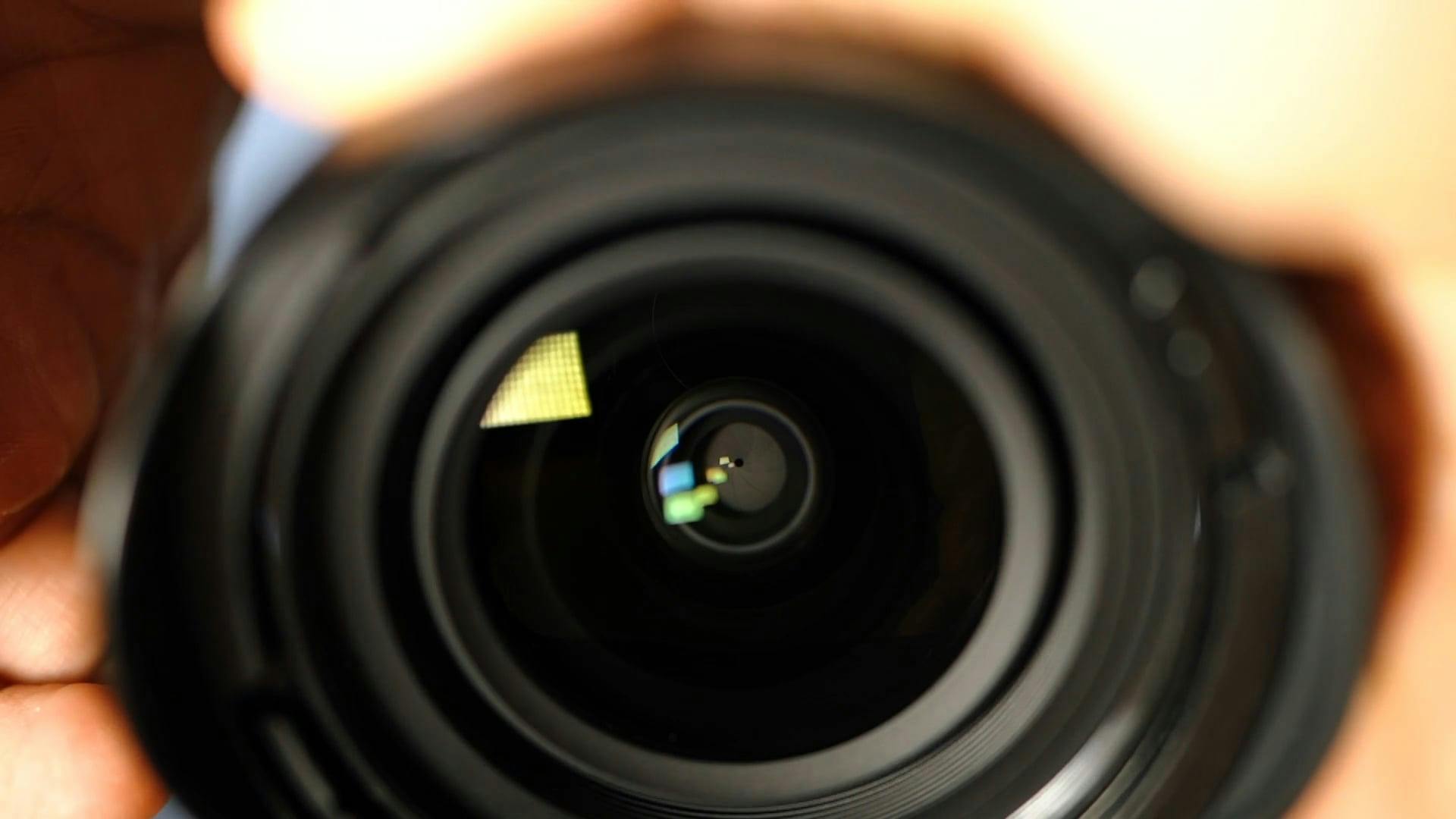 CloseUp Shot of Camera Lens · Free Stock Video