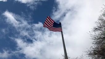 国旗飘扬视频素材视频素材