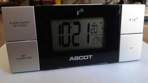 A Close-up Shot of an Alarm Clock