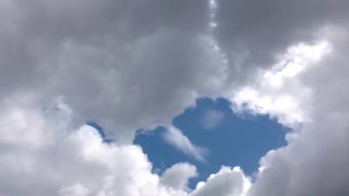 Clouds Formation In The Sky