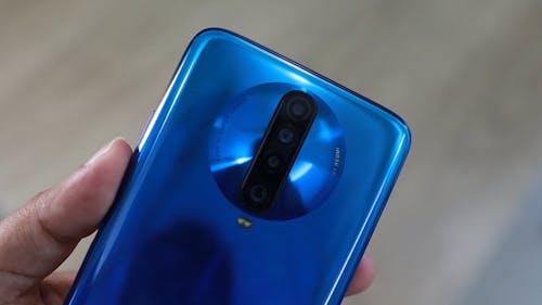 A Close-Up Shot of a Mobile Phone Camera