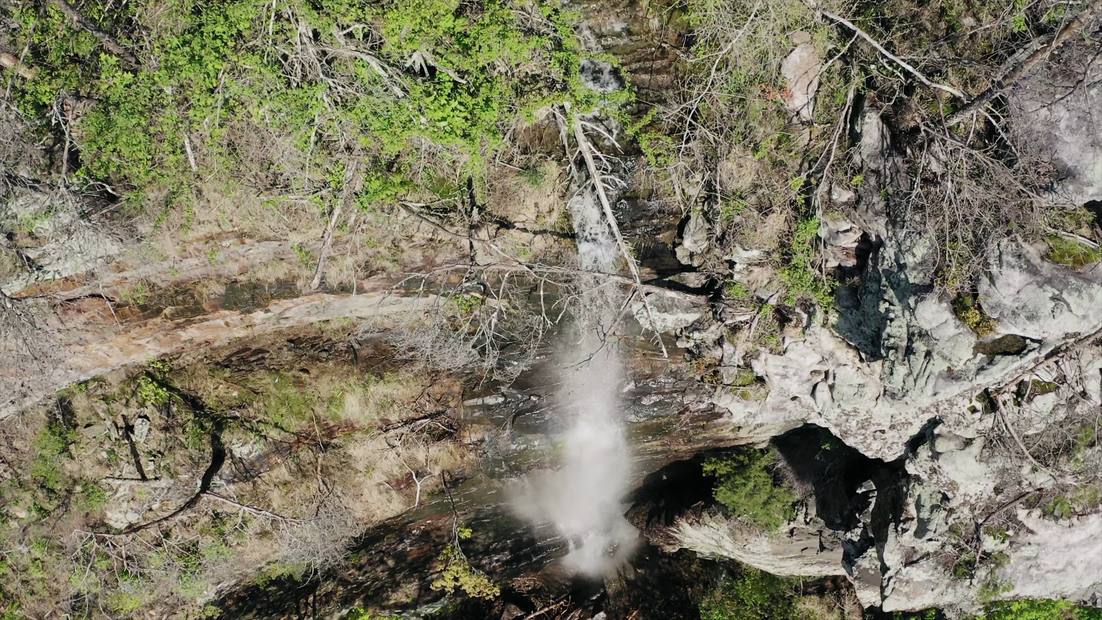 Drone Footage Of Waterfalls Free Stock Video Footage, Royalty-Free 4K ...