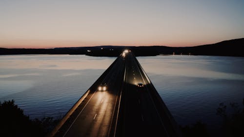 Aerial Footage Of Roads