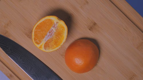 Rotating Shot Of A Fruit