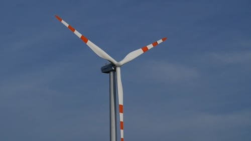 Wind Turbine Rotating