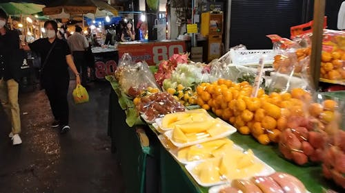 Video Of A Market