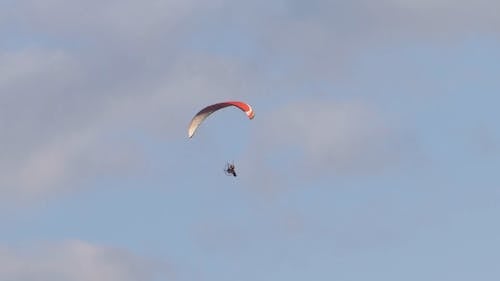 Video Of Person Paragliding