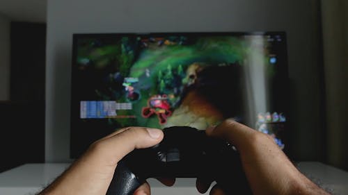Using Wireless Controller In Playing A Video Game