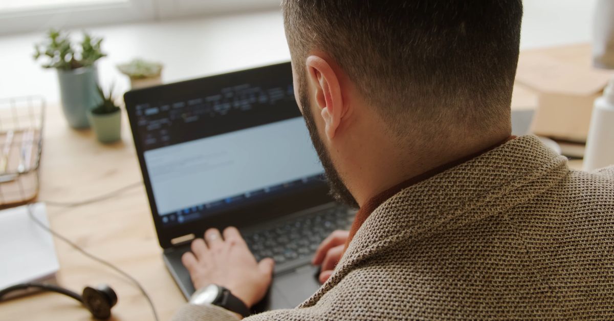 Computer Use Video Video Of Person using A Laptop Free Stock Video Footage, Royalty-Free ...