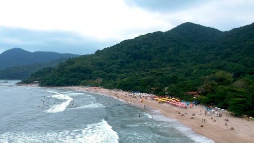 Drone Footage Of The Beach