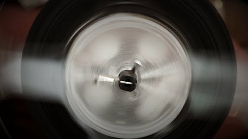 A Close-up Shot of the Film Reel Winding