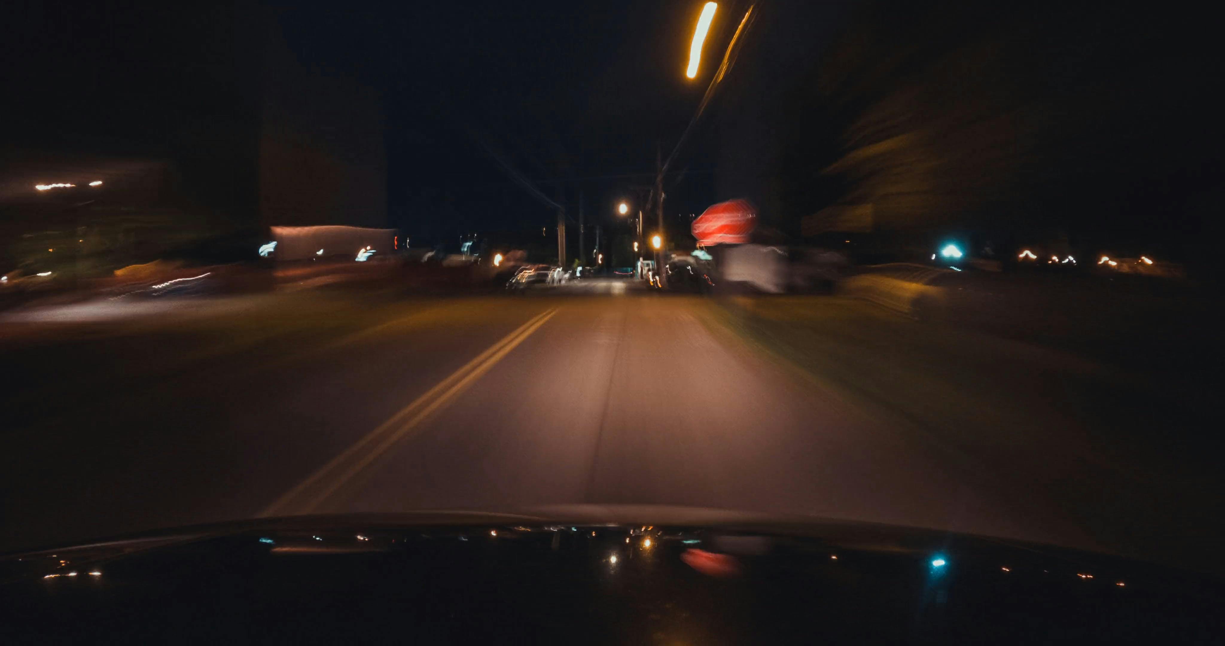 A Timelapse Video of Car Driving Along the Highway · Free Stock Video