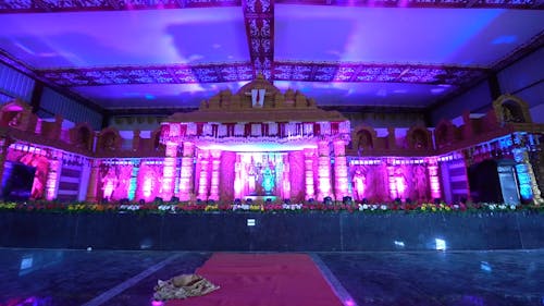 Illuminated Event Stage