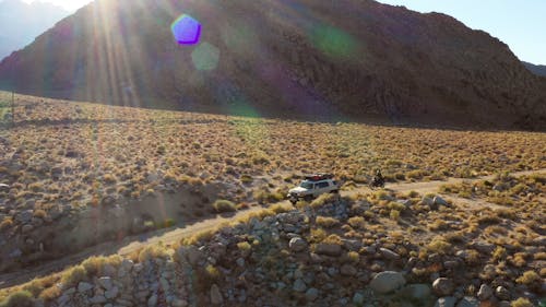 Vehicles on an Off Road Trip