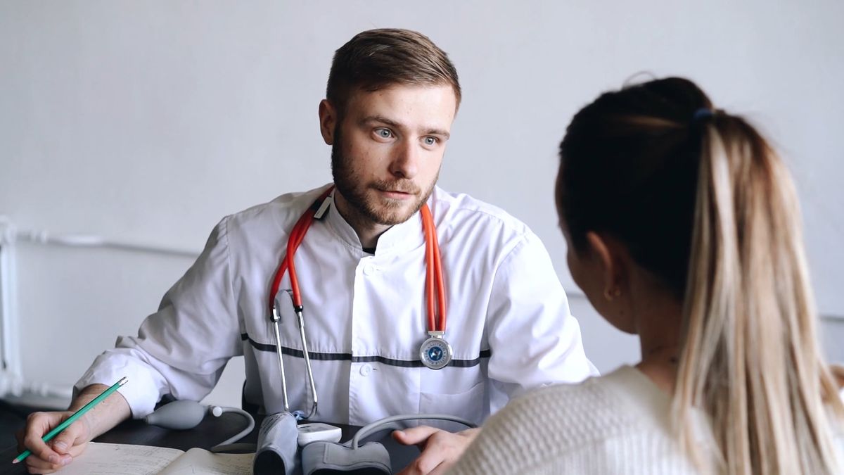 A Doctor Interviewing Her Patient Free Stock Video Footage, Royalty ...