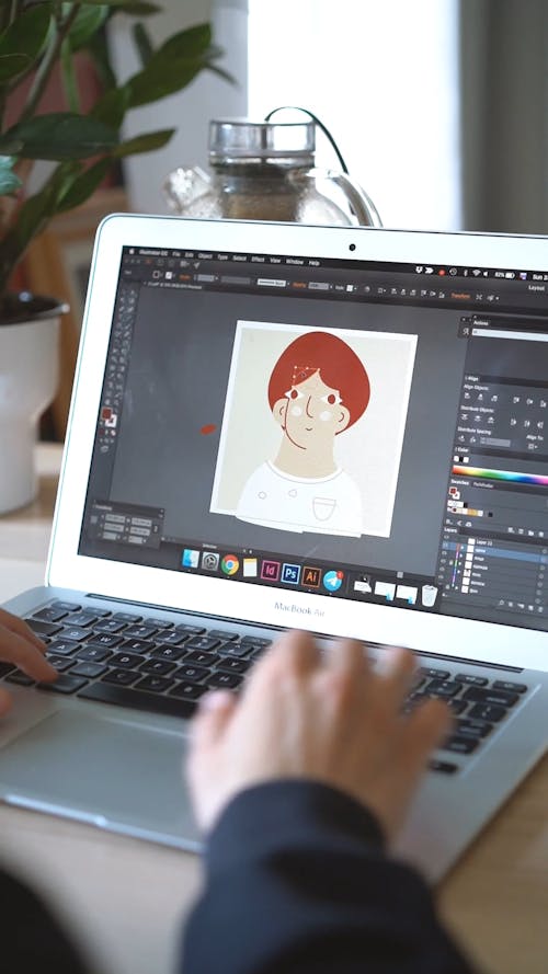 A Person Doing Digital Art