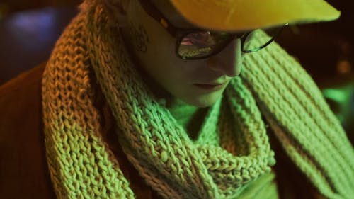 Close-Up Shot of Man Typing on the Laptop