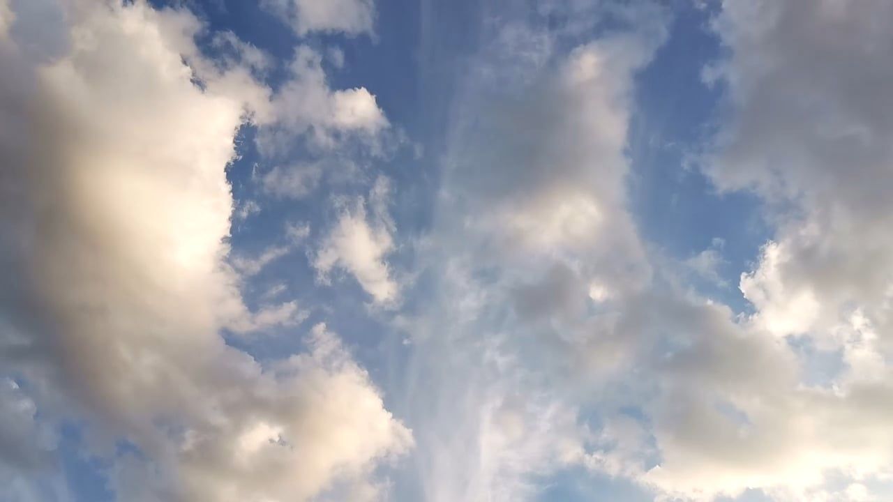Sunlight and Clouds on Sky Free Stock Video Footage, Royalty-Free 4K ...