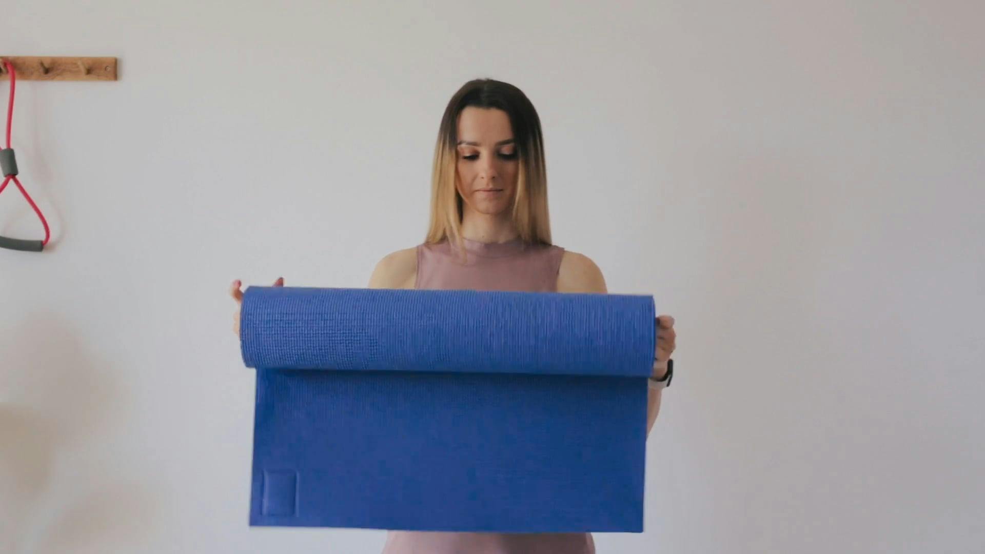 Woman In Pink Jacket Doing Yoga Free Stock Video Footage, RoyaltyFree