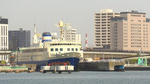 A Cruise Ship at the Harbor