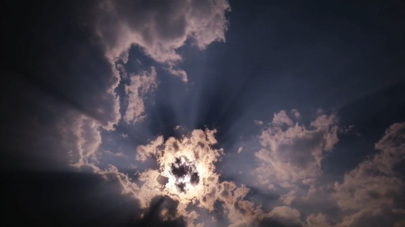 Time-Lapse Video of Clouds Covering the Sun Free Stock Video Footage ...